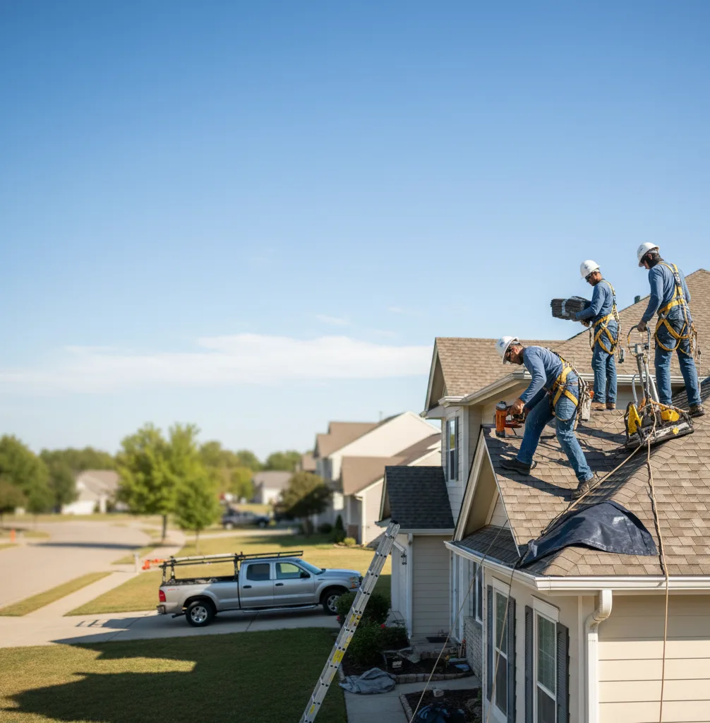 Shingle Replacement in Benicia, CA